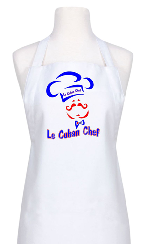 Le Cuban Chef apron